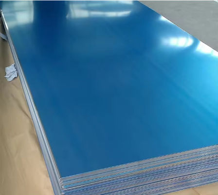 Aluminium Sheet Plate with 0.1-10mm Thickness and Silver Finish for Construction