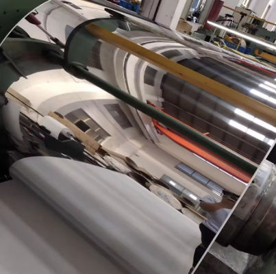 Precio del fabricante Sus430 0,4 mm Ss bobinas BA acabado de rodillo en frío Aisi 430 BA espejo bobina de acero inoxidable