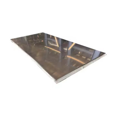 Placa de acero 2B BA No.4 8K HL acabado de superficie para aplicaciones de fabricación