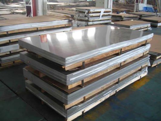 Chemistry Industry Galvanized Flat Stock Steel 2B Surface Treatment Smooth Surface